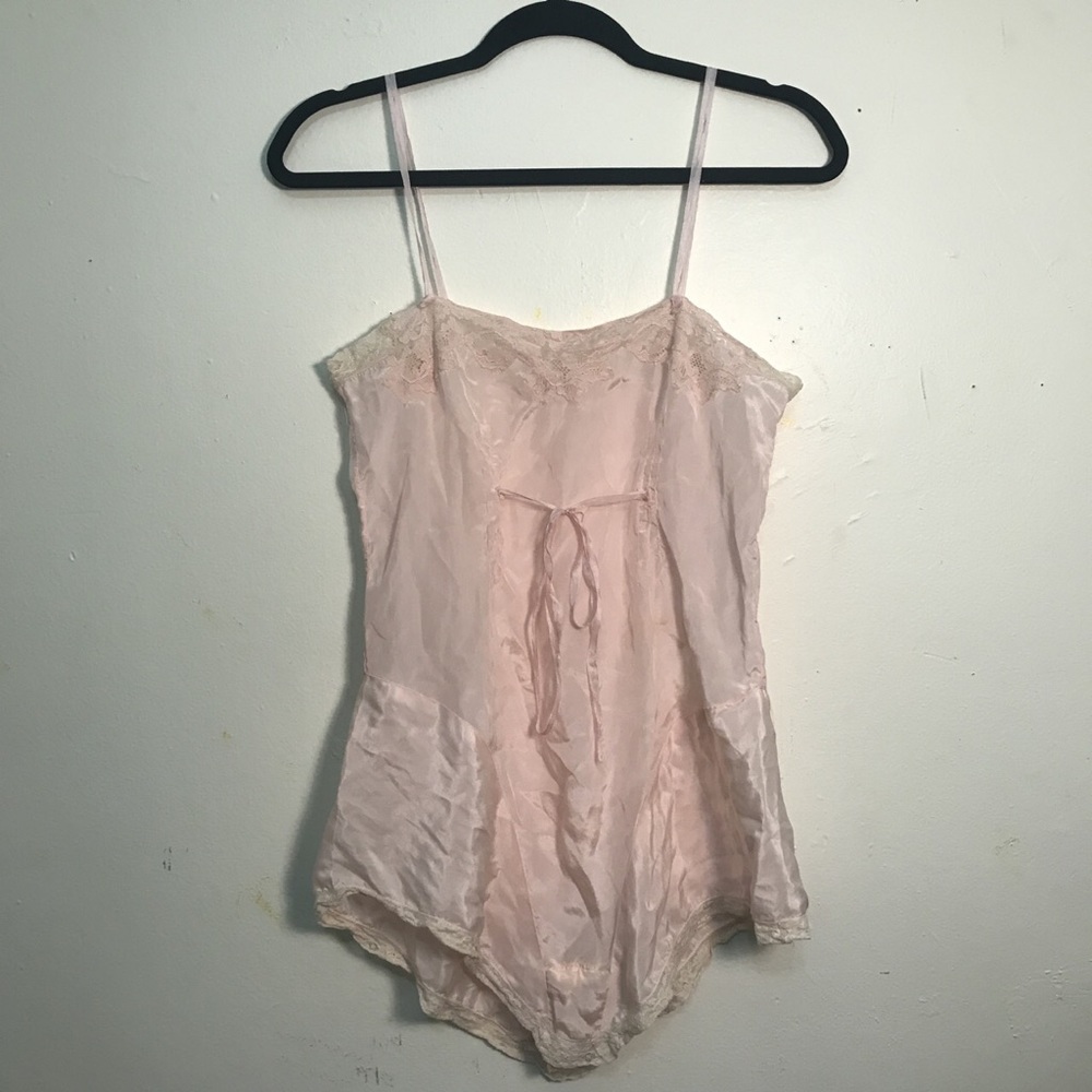 Vintage Lingerie Romper
